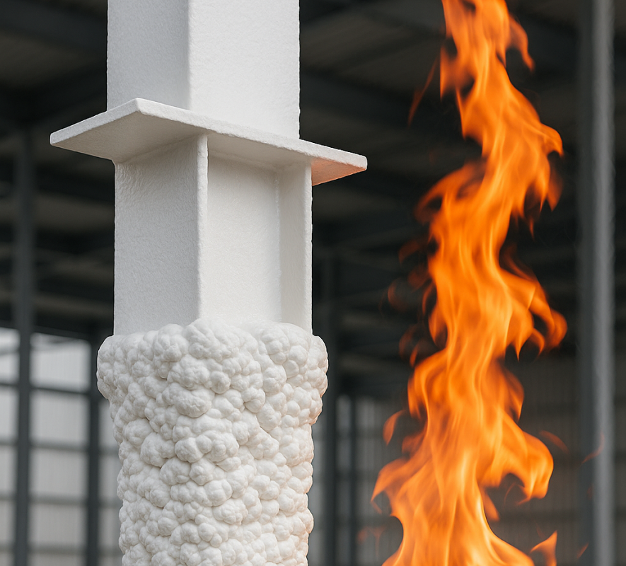 Brandschutzklassen R30 bis R180 Banner intumeszierende Beschichtung