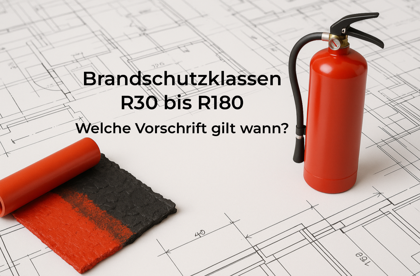 Brandschutzklassen R30 bis R180 erklärt Header